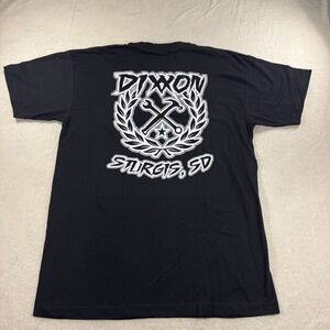 Dixon Sturgis SD Men's NWOT‎ Black T-Shirt Size XL Hammer Wrench Graphic Biker